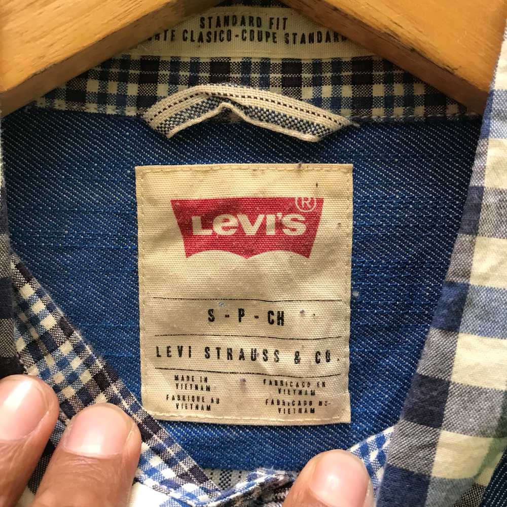 Levi's 🔥💢 Levis Corte Classico Pathwork Button … - image 7