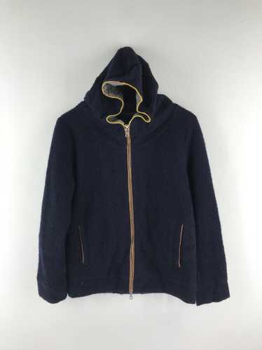 BEAMS PLUS Beams Heart Navy Blue Zip Up