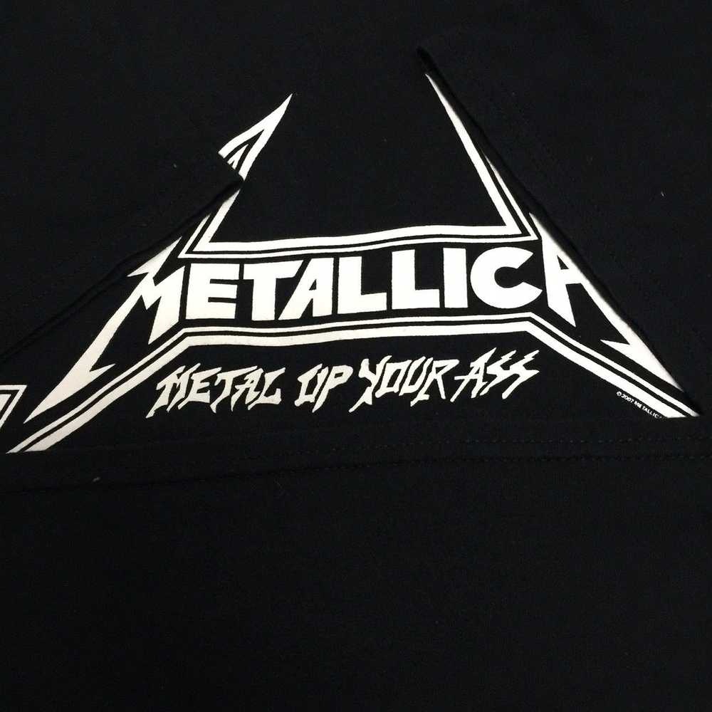 Band Tees × Rock T Shirt × Vintage Metallica 2007… - image 3