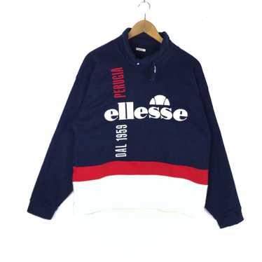 Vintage - Vintage Ellesse Fleece Sweatshirt Mediu… - image 1