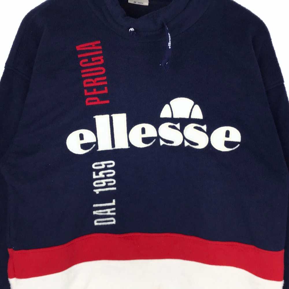 Vintage - Vintage Ellesse Fleece Sweatshirt Mediu… - image 2