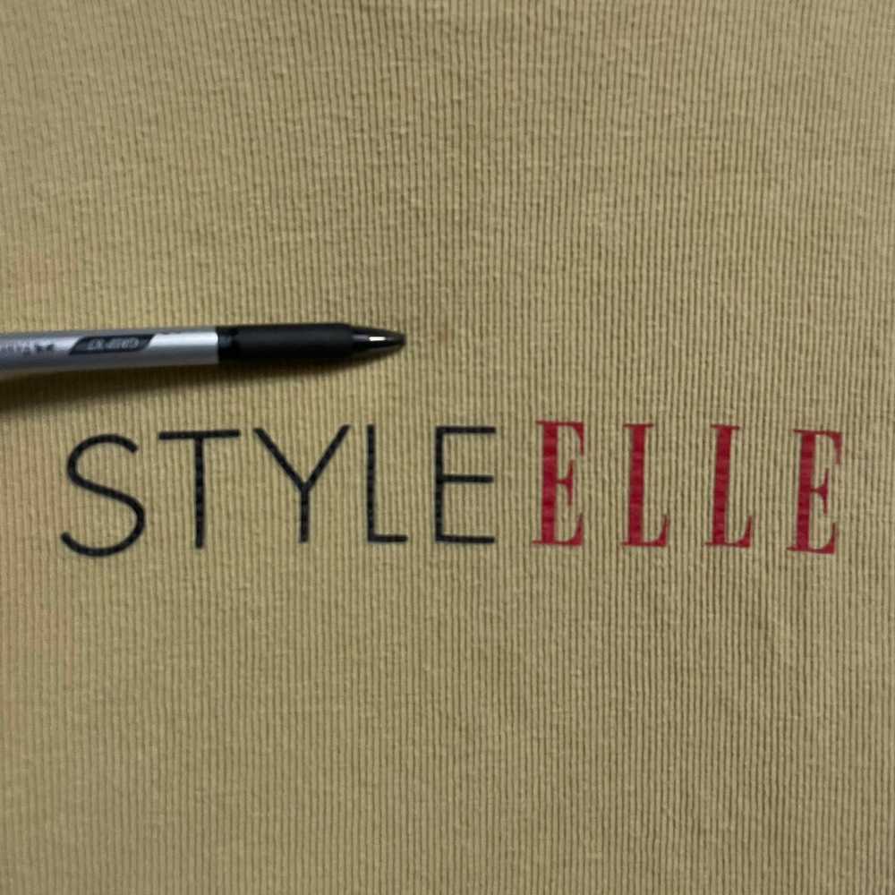 Designer - Vintage Style Elle Sweatshirt Pullover… - image 2