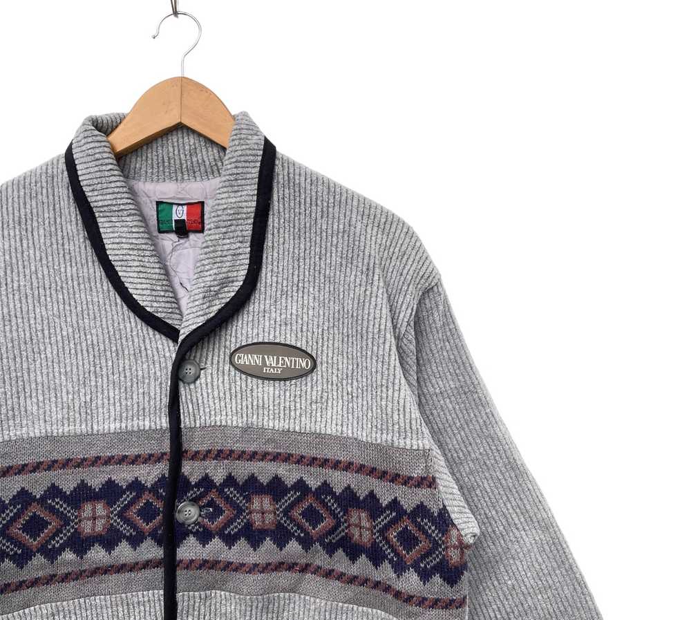 Vintage - Vintage 90s Gianni Valentino Sweater | … - image 2