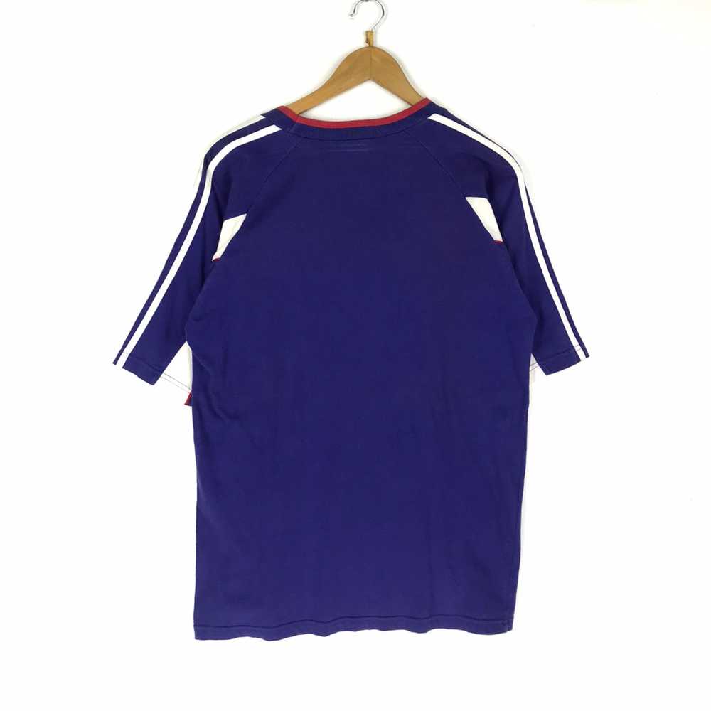 Vintage 90s Adidas Tshirt JFA Japan Football Larg… - image 5