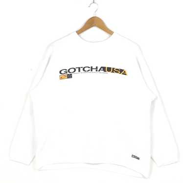 Aloha Wear - Rare Vintage GOTCHA Big Logo Sweatsh… - image 1