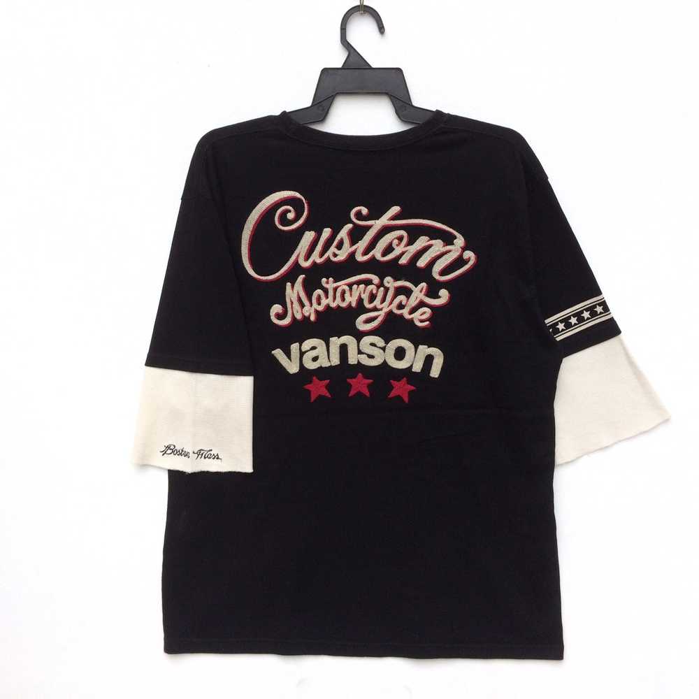 Vintage - Vintage Vanson Motorcycle Custom Embroi… - image 1