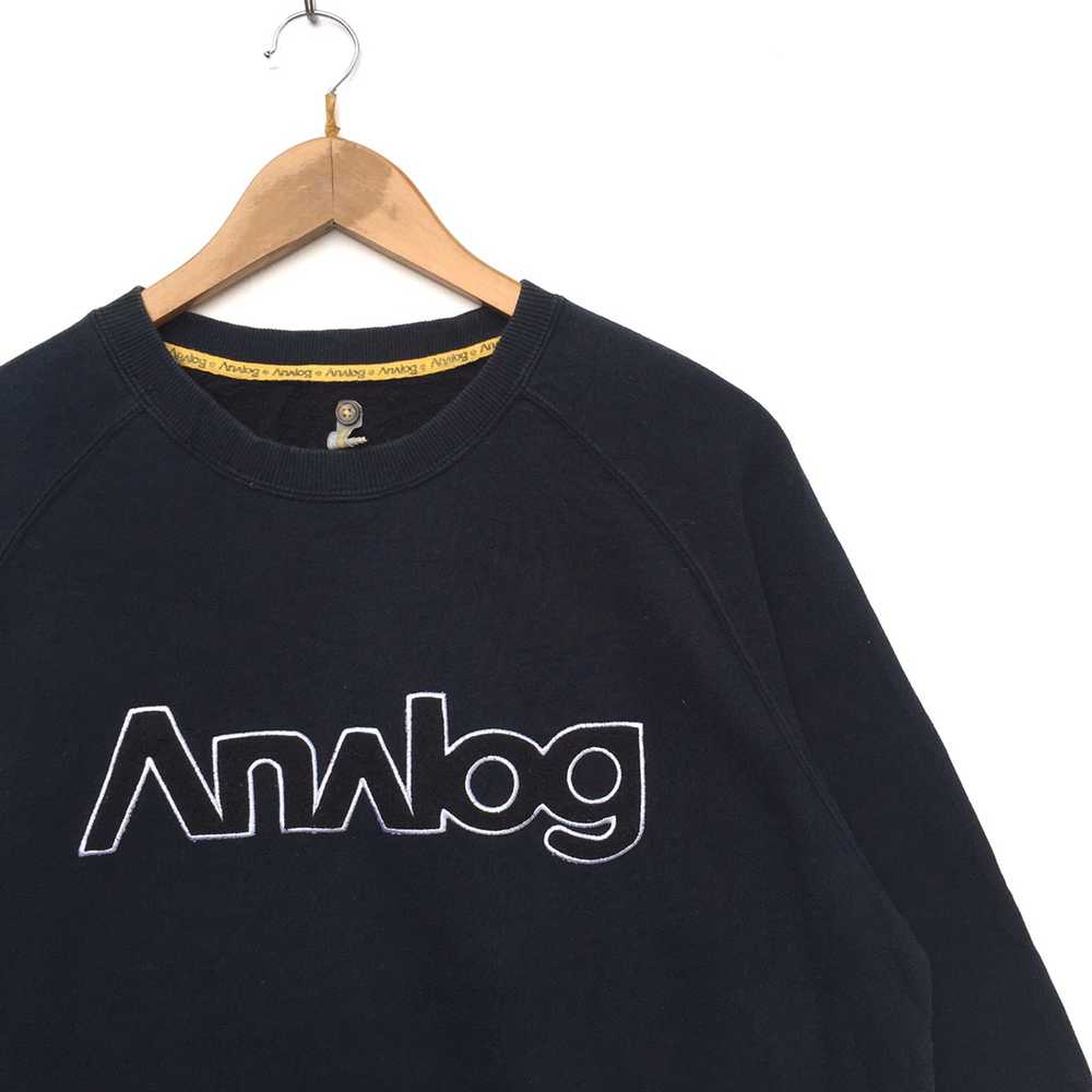 Brand - Analog Big Logo Spell Out Sweatshirt | M … - image 2