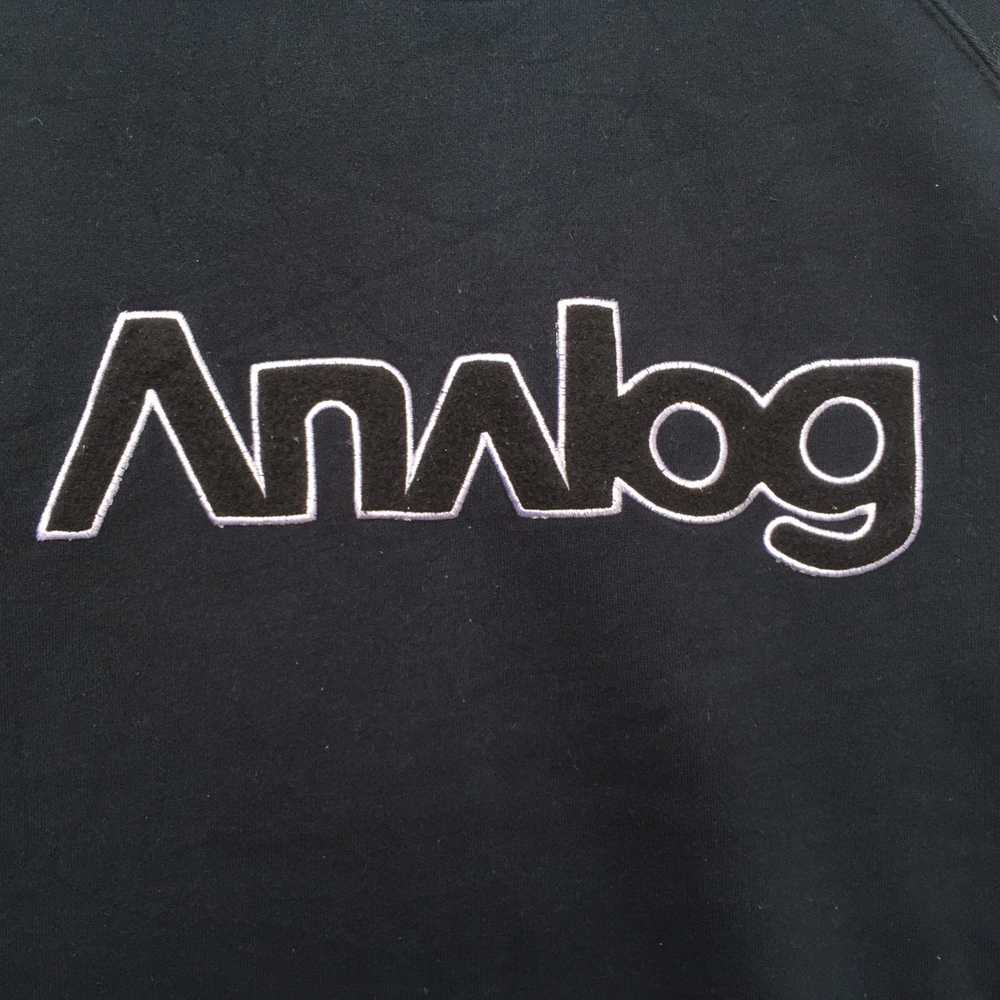 Brand - Analog Big Logo Spell Out Sweatshirt | M … - image 4