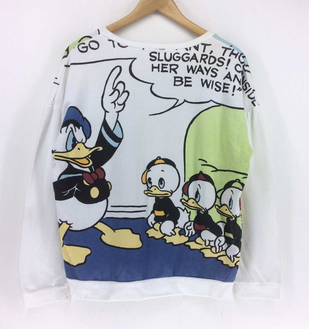 Vintage - Donald Duck by Disney Full Print Sweats… - image 2