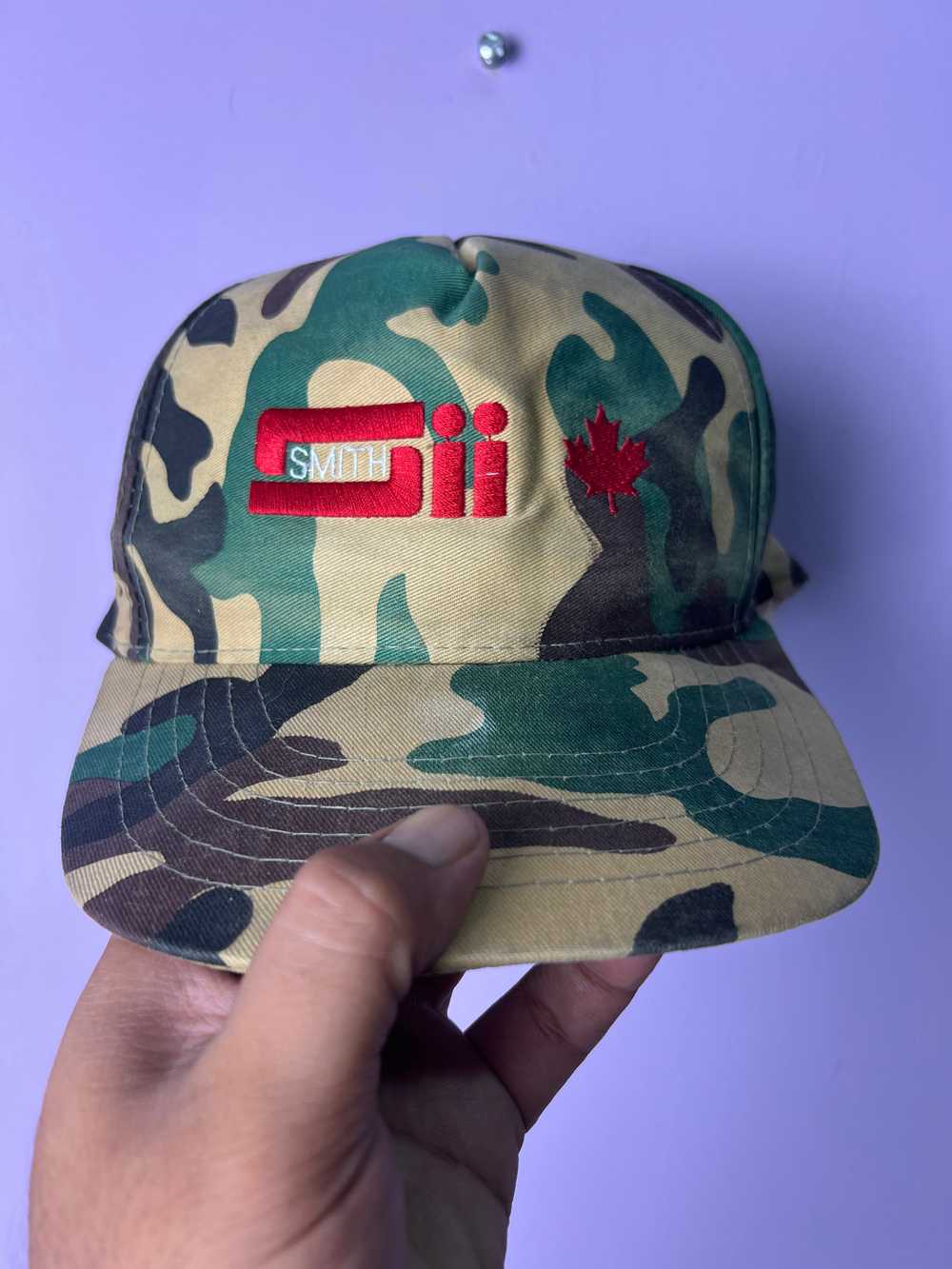 Designer - 🔥Vintage Smith Sii Camo Snapback - image 3