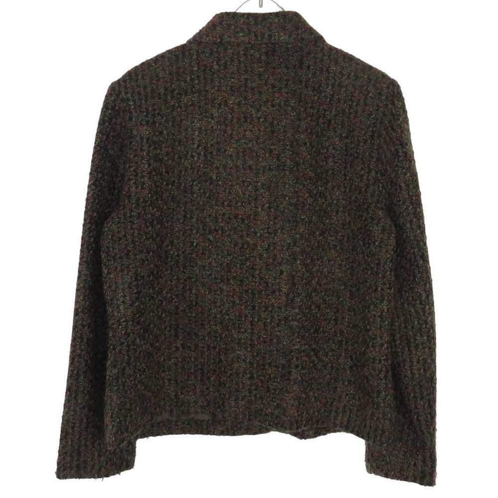 Vintage Brown Tweed Jacket with Shoulder Pads Med… - image 3