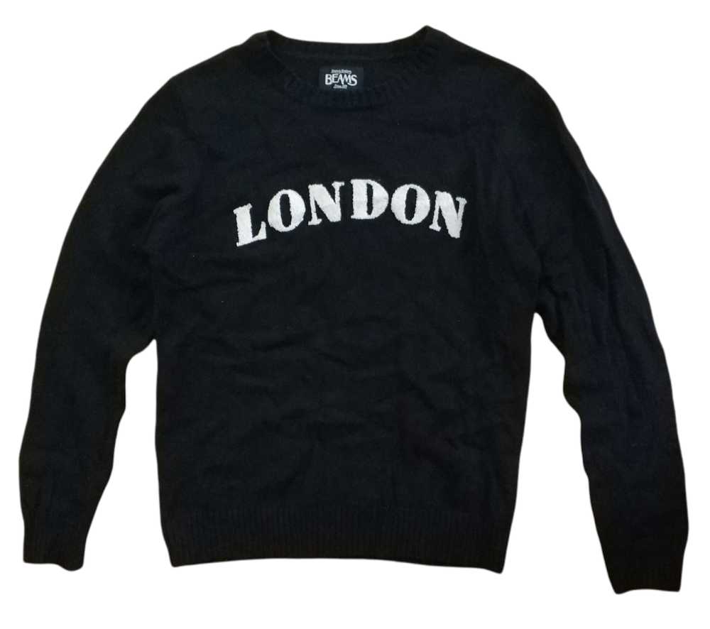 BEAMS PLUS 🔥Black Wool Beams London Knitwear Swe… - image 1