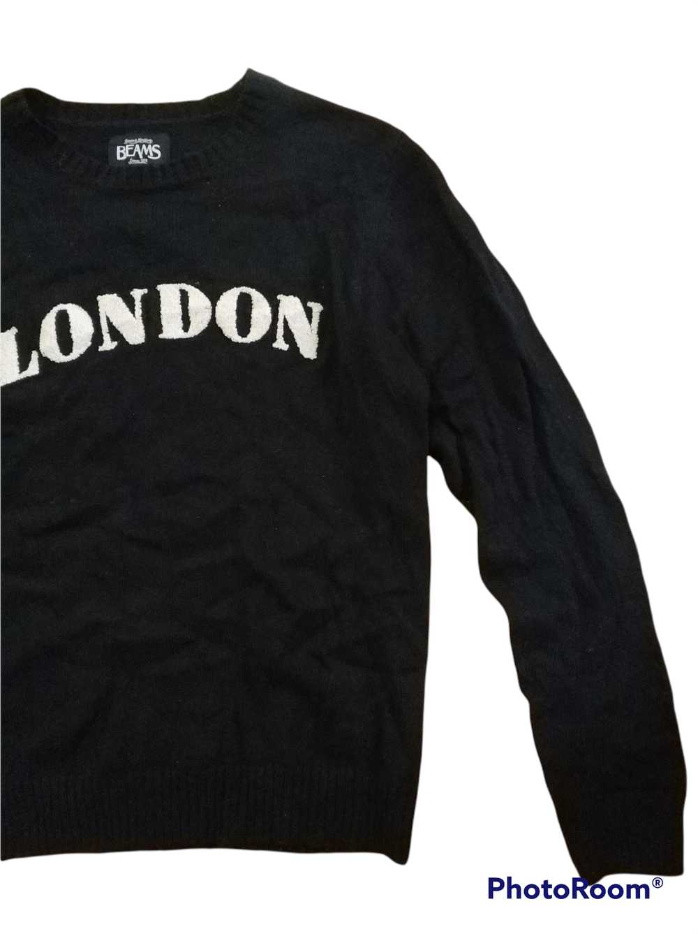 BEAMS PLUS 🔥Black Wool Beams London Knitwear Swe… - image 2