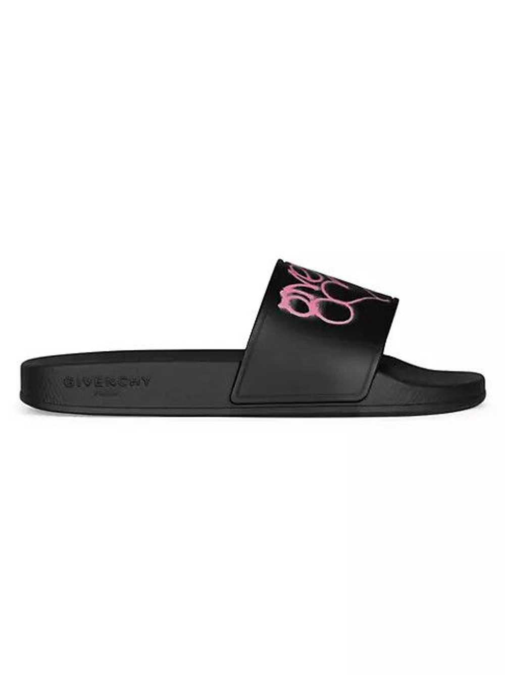 Givenchy o1srvl11e0524 Slide Sandals With Love Pr… - image 1