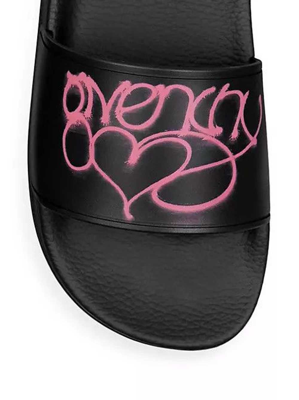 Givenchy o1srvl11e0524 Slide Sandals With Love Pr… - image 3
