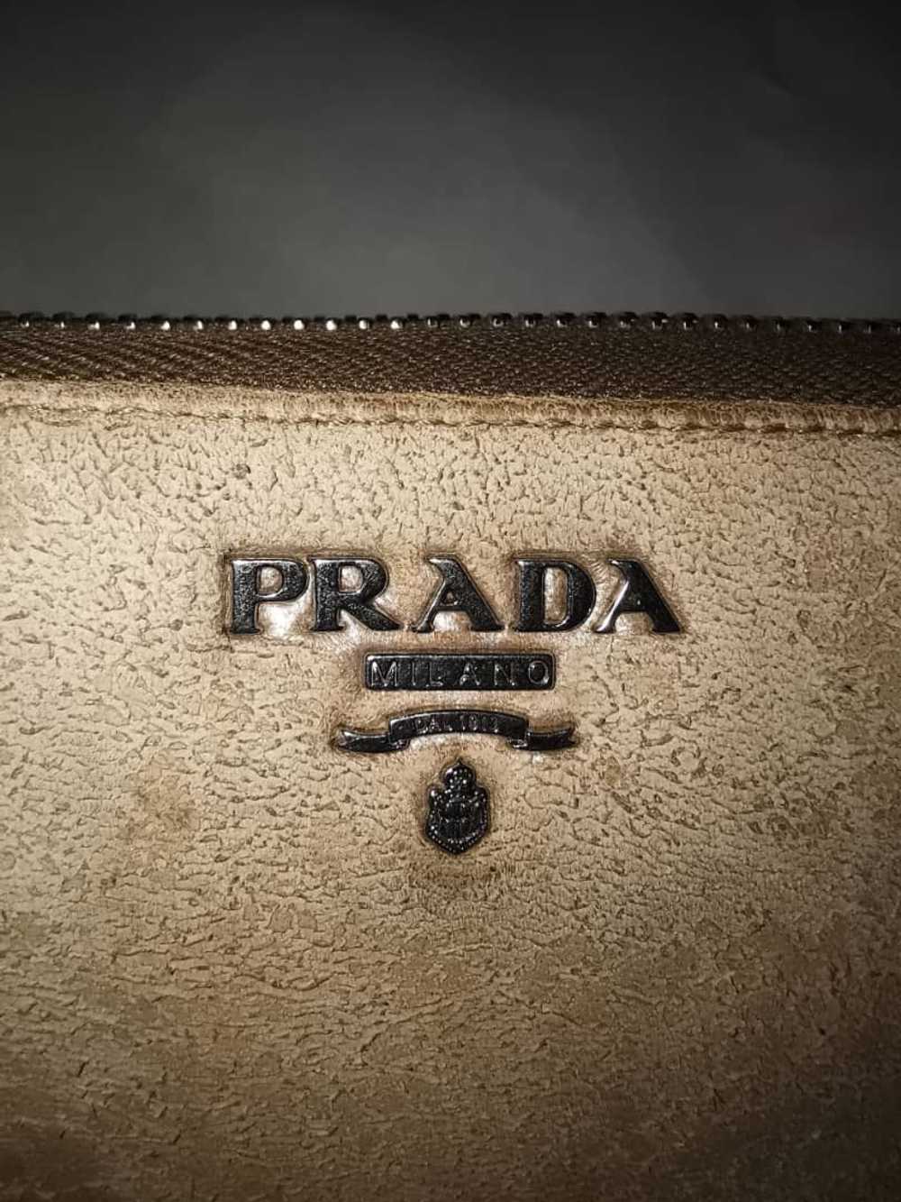 Need Gone Today Authentic PRADA Long Wallet Leath… - image 8