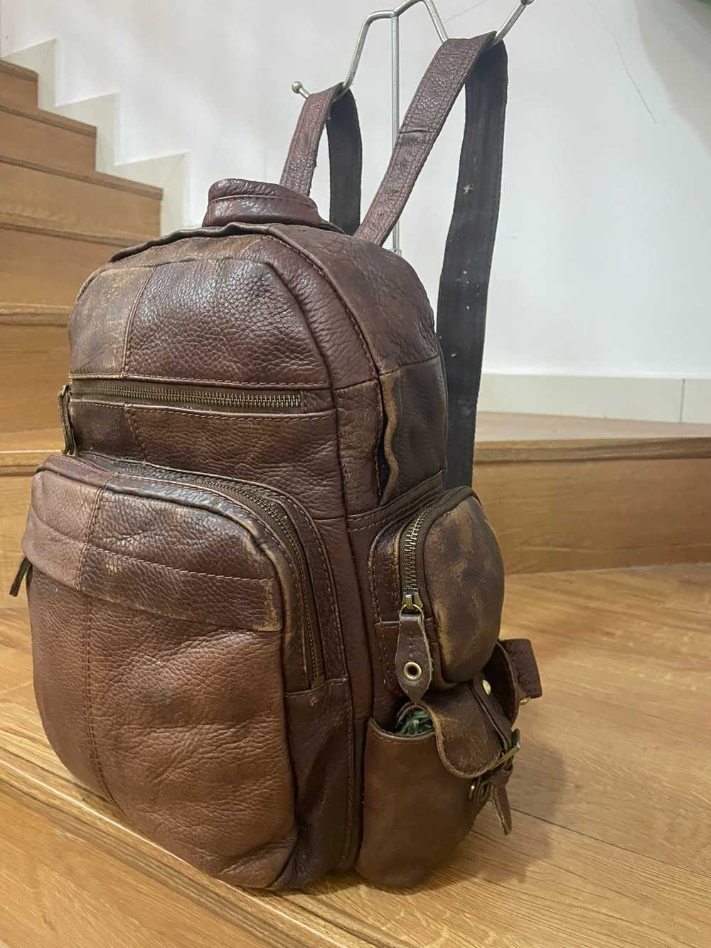 Custom - Authentic BACKPACK Genuine Leather - image 3