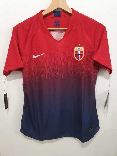 Jersey × Nike × Soccer Jersey NIKE NORWAY NORGE 20