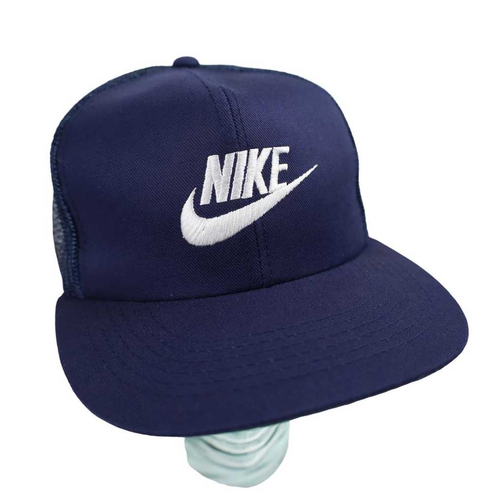 Vintage 90s Nike Mesh Tucker Hat - image 3