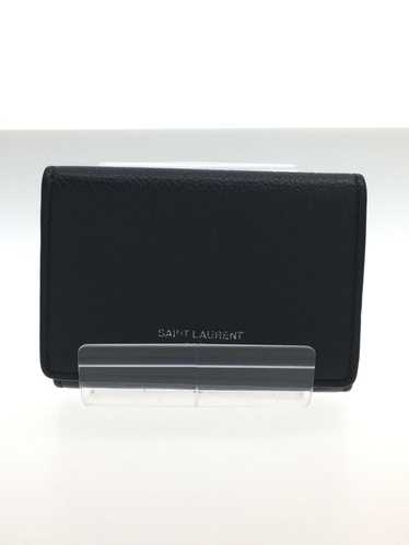 Used Saint Laurent Trifold Wallet/Navy - image 1