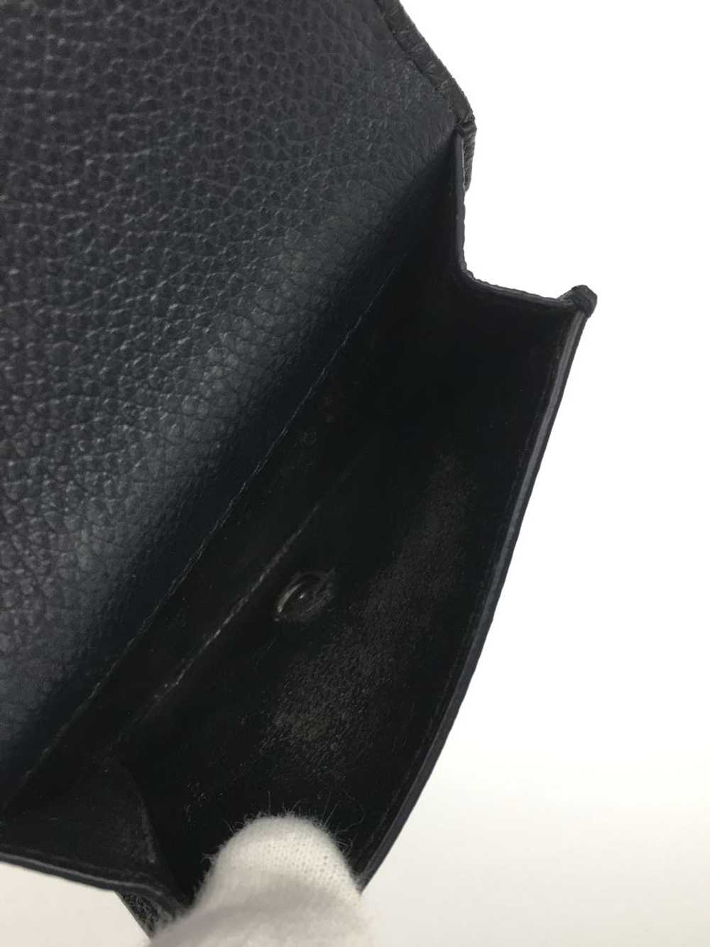 Used Saint Laurent Trifold Wallet/Navy - image 5