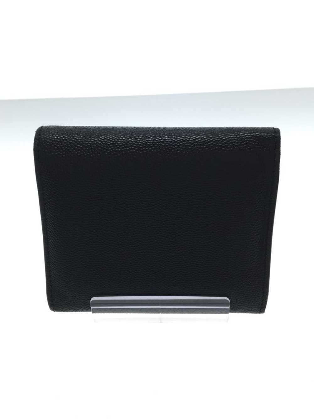 Used Saint Laurent Trifold Wallet/Leather/Black - image 2
