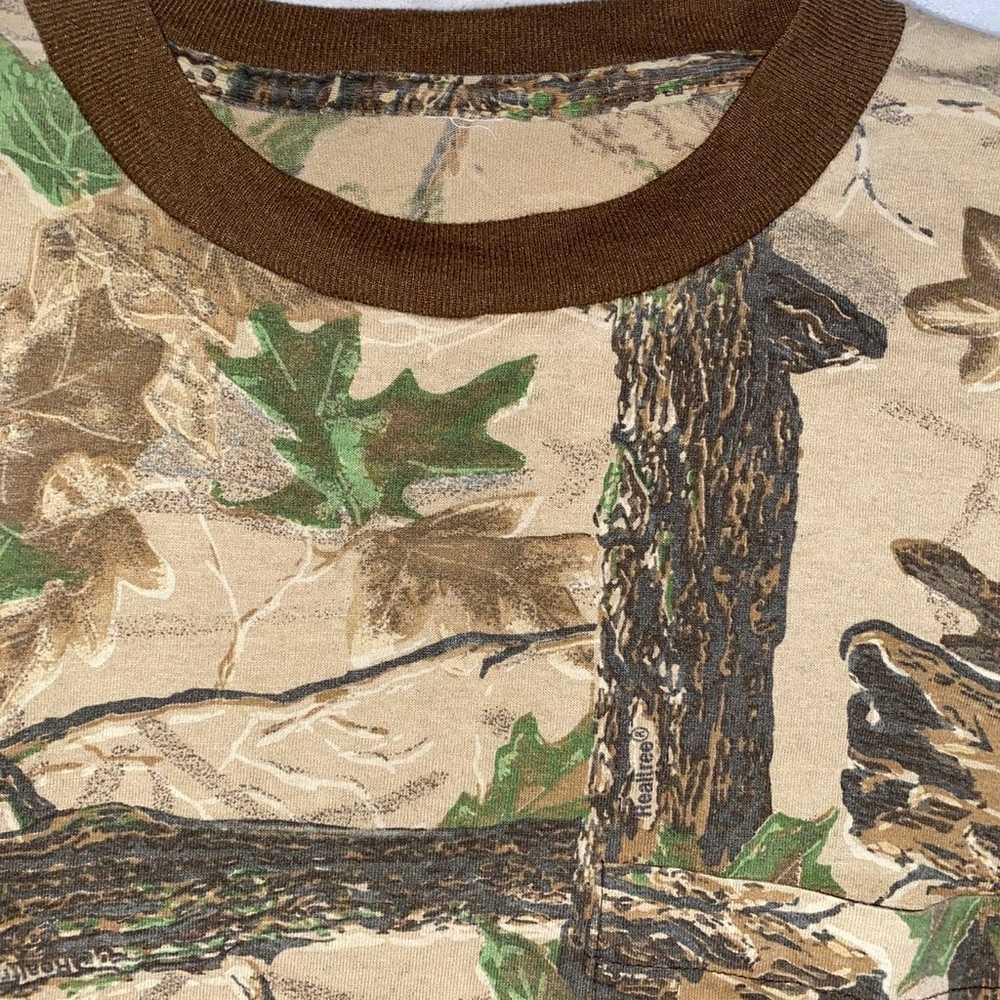 90s Hunting Camouflage Long Sleeve T-Shirt - image 5