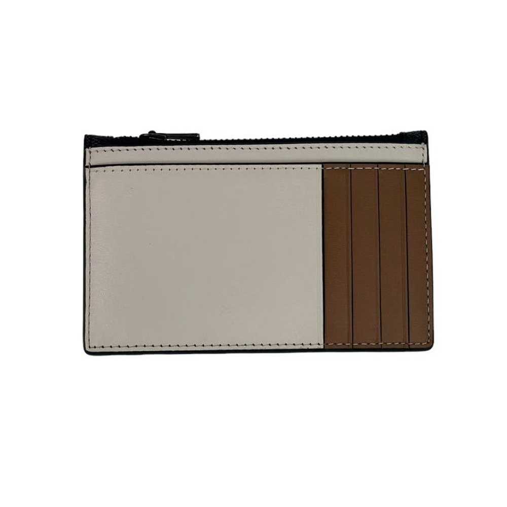 Coach Coach Zip Card Case In Colorblock Signature… - image 2