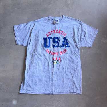 Vintage team USA Olympic gear t shirt brand sport… - image 1