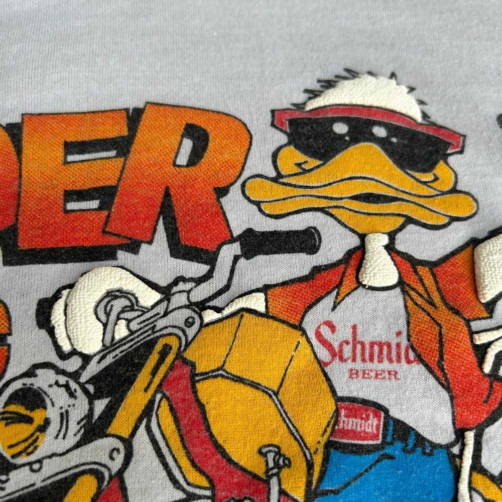 vintage 80s 90s SCHMIDT BEER Leader of the Quack … - image 3