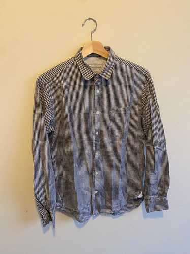 Officine Generale Flannel Cloth Button Up Oxford … - image 1