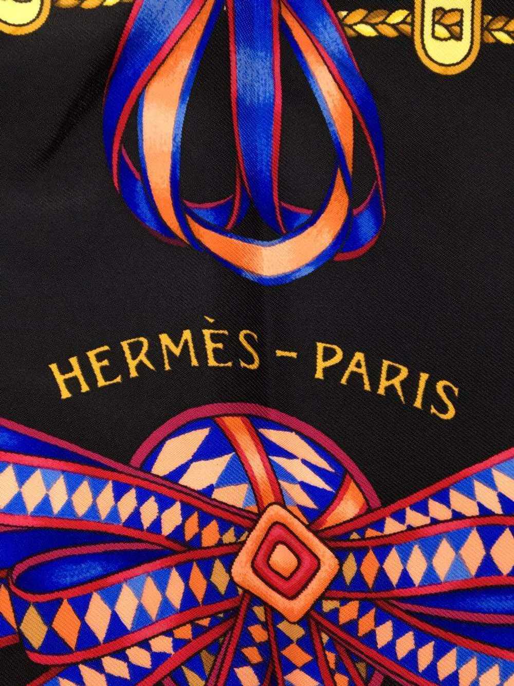 Used Hermes Les Rubans Du Cheval/Carre90/Scarf/Si… - image 3