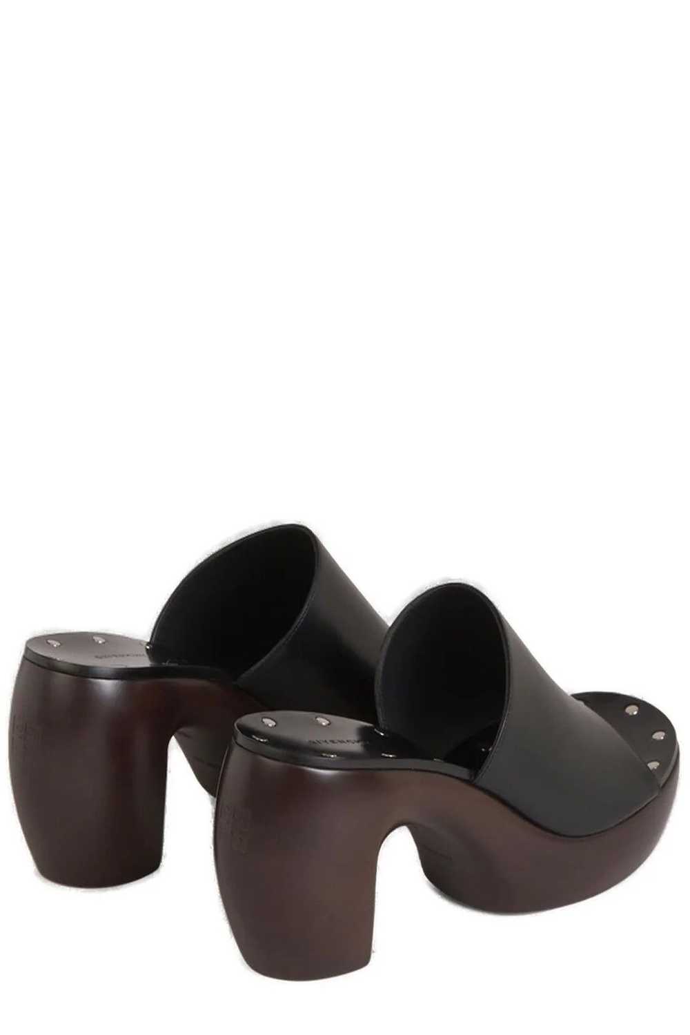 Givenchy o1srvl11e0524 Clog Sandals in Brown/Black - image 4