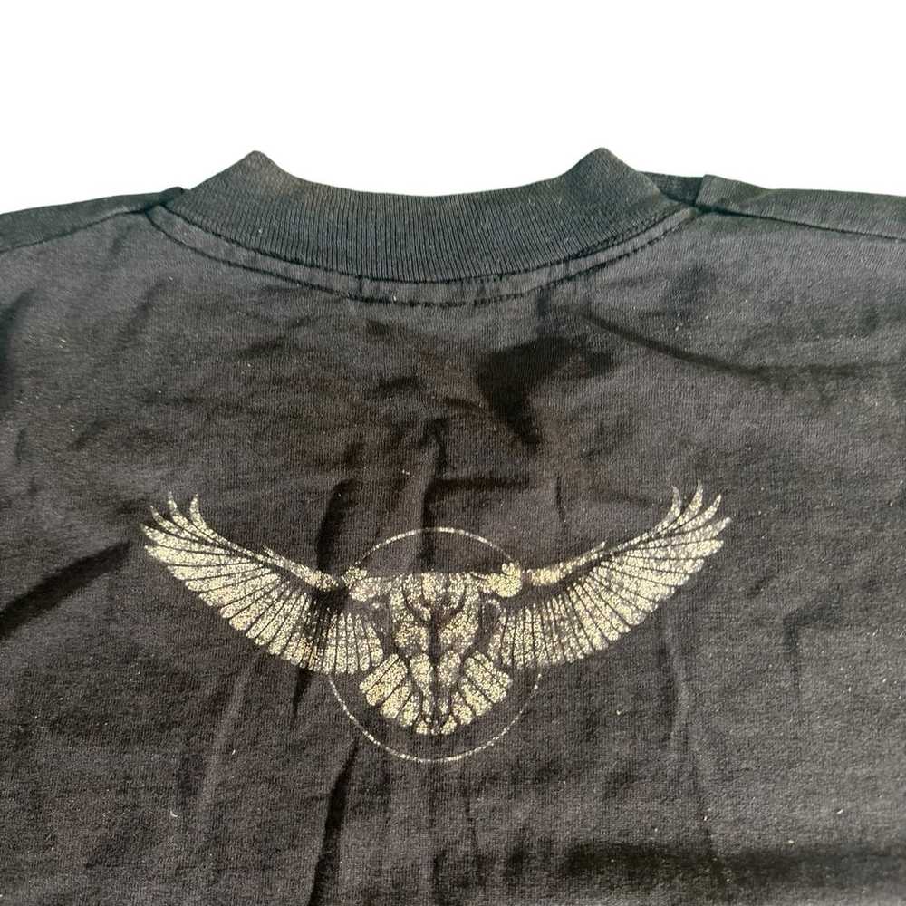Vintage Cliff Bonamie Snowy Owl Moon 90's T-Shirt… - image 8