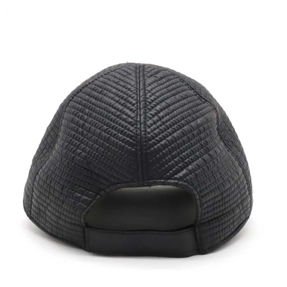 CHANEL Sports Line Coco Mark Quilted Cap Hat Nylo… - image 3