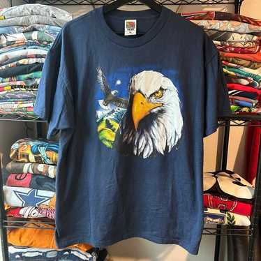 Vintage 1990s eagle nature t shirt