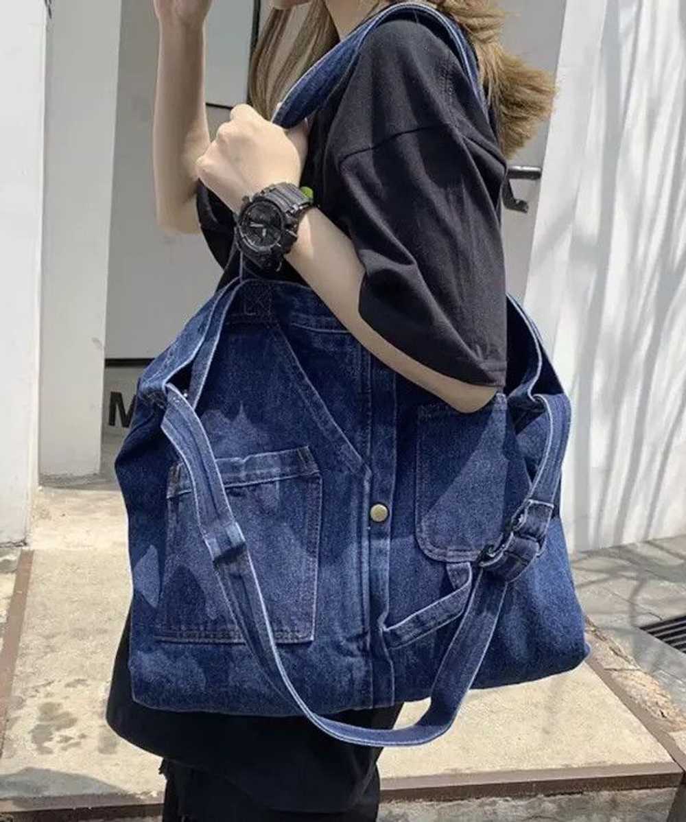 Bag × Japanese Brand × Streetwear Fashion denim m… - image 1