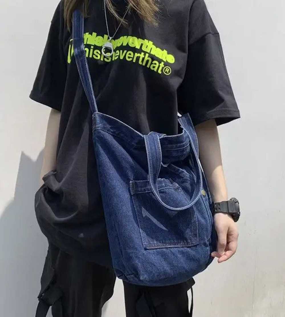 Bag × Japanese Brand × Streetwear Fashion denim m… - image 2