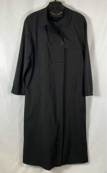 Unbranded ST. John Black Trench Coat - Size 16