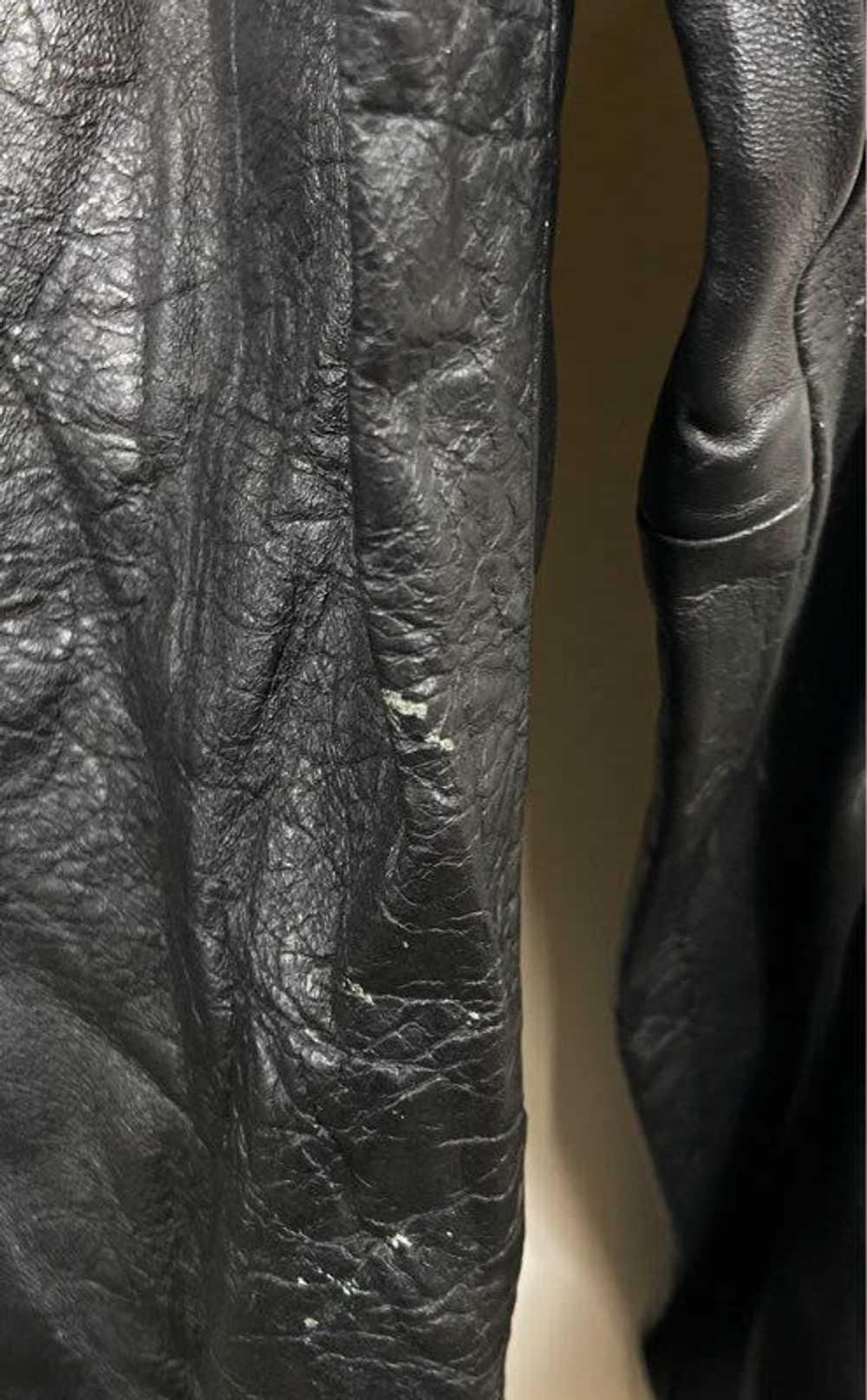 Creaciones Palas Women Black Leather Jacket 3XL - image 6