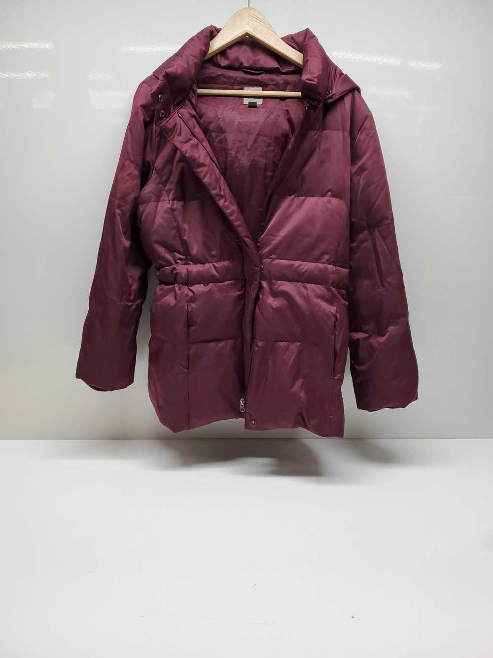 J.Jill Magenta Puffer jacket Size M - image 1