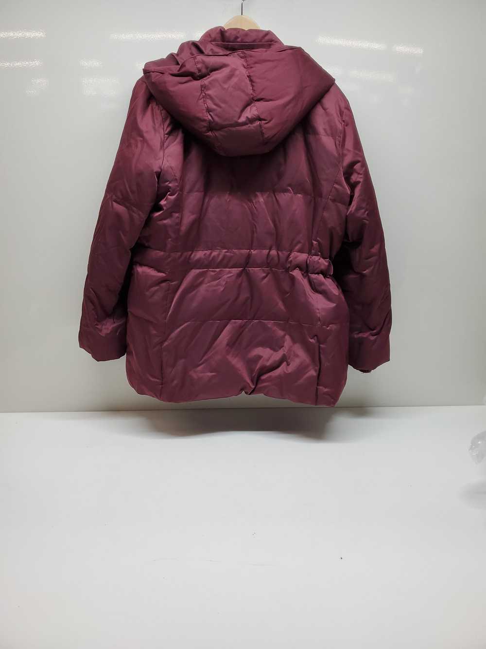 J.Jill Magenta Puffer jacket Size M - image 2