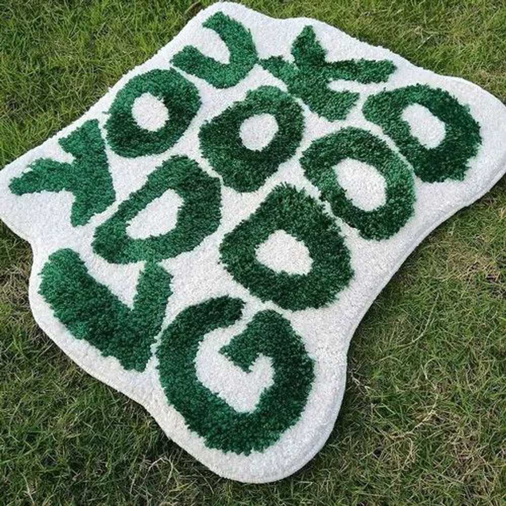 Carpet × Custom 3D "YOU LOOK GOOD" Handmade Soft … - image 2