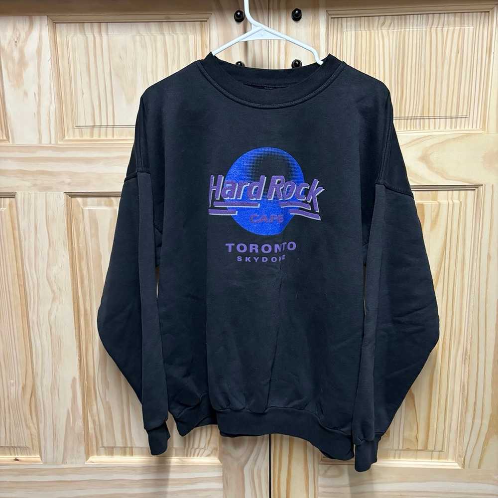 Vintage 1980s Hard Rock Cafe Toronto Sweatshirt - image 1