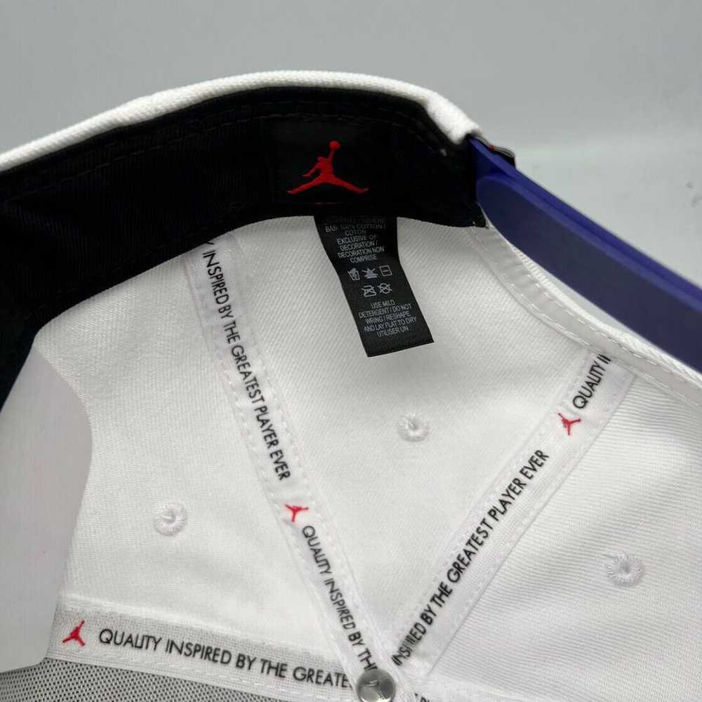 Jordan Brand Air Jordan White Teal Jumpman Hat Sn… - image 6