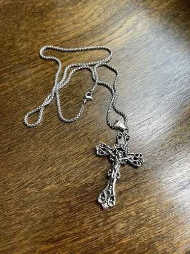 Custom × Jewelry × Streetwear Cross Gothic Chain