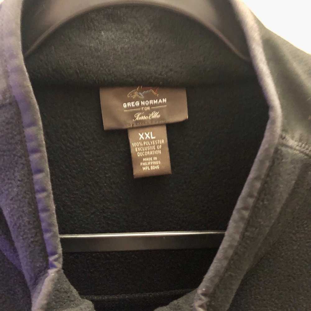 Greg Norman Men’s Sweater Vest Black Size XXL - image 3