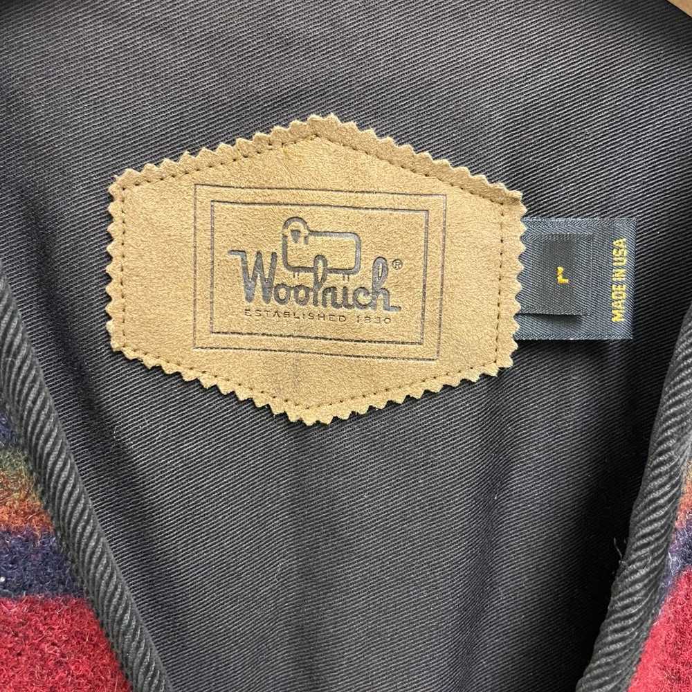 Vintage Woolrich Wool Vest Mens L Western Full Zi… - image 3