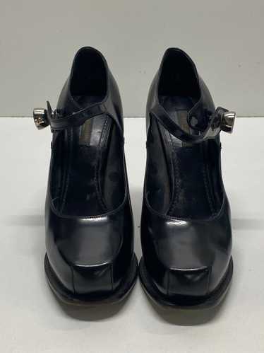 Authentic Louis Vuitton Black Heel W 7.5