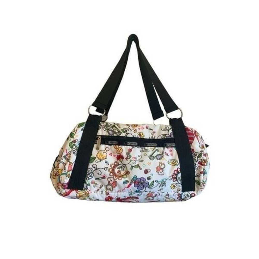 Lesportsac Handbag Shoulder Bag All Over Pattern - image 10
